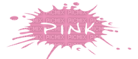 Pink.text.Art.Bubble gum.Victoriabea - PNG gratuit