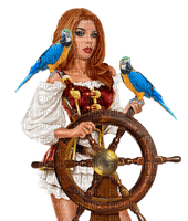 pirate woman bp - Free PNG