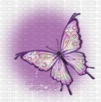 MMarcia gif glitter borboleta lilas - Бесплатный анимированный гифка