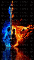 maj Gif guitare - Безплатен анимиран GIF