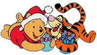 Winnie pooh Christmas - PNG gratuit
