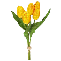 желтые тюльпаны - png gratis