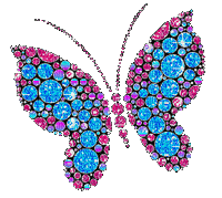 papillon de lumière - Ilmainen animoitu GIF