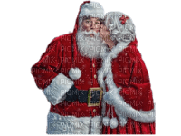 Santa and Mrs Claus bp - png grátis