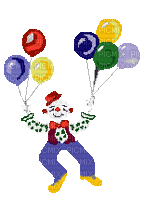 Clown - GIF animasi gratis