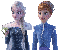 Frozen Elsa - GIF animado grátis