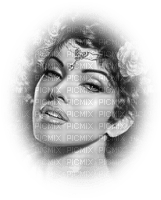 portrait de femme en noir et blanc Cheyenne63 - png grátis