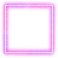 neon frame - PNG gratuit