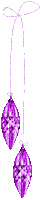 Ornaments.Purple.Animated - KittyKatLuv65 - GIF เคลื่อนไหวฟรี