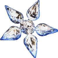 estrella azul gif dubravka4 - Free animated GIF