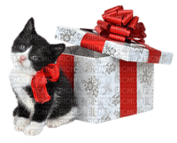 Kaz_Creations Gifts Christmas Cat Kitten - besplatni png