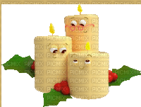 advent candle - GIF animé gratuit