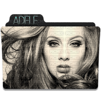 Kaz_Creations Adele Singer Music - zadarmo png