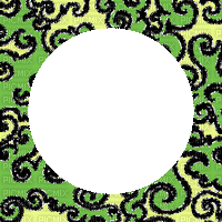 Green Circle Animated Frame - Δωρεάν κινούμενο GIF