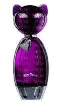 Purple Cat Perfume Bottle - gratis png