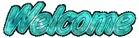 Kaz_Creations Colours Logo Text Welcome - GIF animado gratis