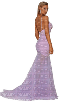 woman femme back - 免费PNG