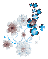 soave deco branch animated spring flowers patrick - 免费动画 GIF