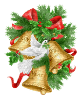 Kaz_Creations Deco Christmas Bells - безплатен png