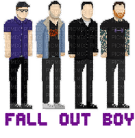 Fall Out Boy // Pixel Art Logo