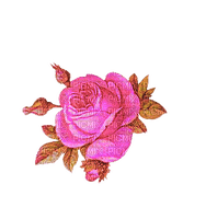pink rose - Free PNG