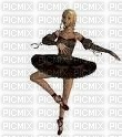 danseuse noir - PNG gratuit