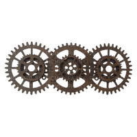 kikkapink deco scrap steampunk gears - png gratuito