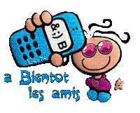 a bientôt les amis - Free animated GIF