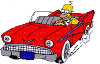 Die Simpsons - GIF เคลื่อนไหวฟรี