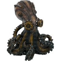 steampunk octypus bp - kostenlos png