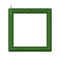 Small Green Frame - GIF animado grátis