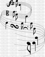 note de musique - Zdarma animovaný GIF