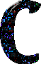 Kaz_Creations Animated  Alphabets Disco Colours  Letter C - GIF เคลื่อนไหวฟรี