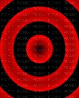 fond cercle  rouge et noir - zadarmo png