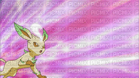 fond de phyllali (leafeon background) - Darmowy animowany GIF