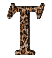 Lettre T. Leopard
