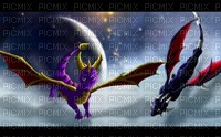 Spyro and cynder - PNG gratuit