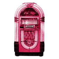 kikkapink pink jukebox deco png - ilmainen png