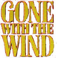 GONE WITH THE WIND TEXT MOVIE LOGO