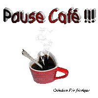 pause café - Nemokamas animacinis gif