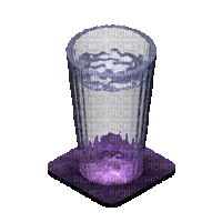 abstract abstrakt abstrait deco tube effect effet effekt gif anime animated animation glass drink water eau - GIF animado gratis