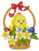 Kaz_Creations Easter Deco Chick - фрее пнг