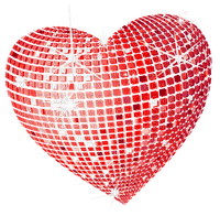 Y.A.M._Valentine decor heart - PNG gratuit