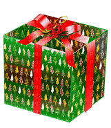 Christmas box joululahja sisustus decor - PNG gratuit