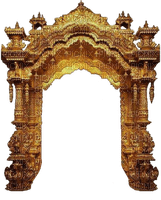 Gold Frame Temple