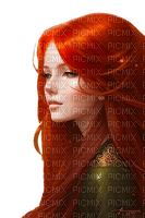loly33 femme rousse - zdarma png