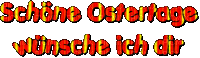 Schöne Ostertage - Animovaný GIF zadarmo