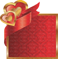 fond text valentine valentin heart coeur deco - GIF animado gratis