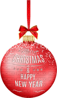 2021 en boule de Noël - 免费PNG