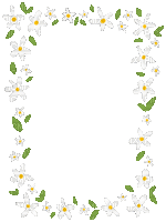 Goose  Flowers Frame - Gratis geanimeerde GIF